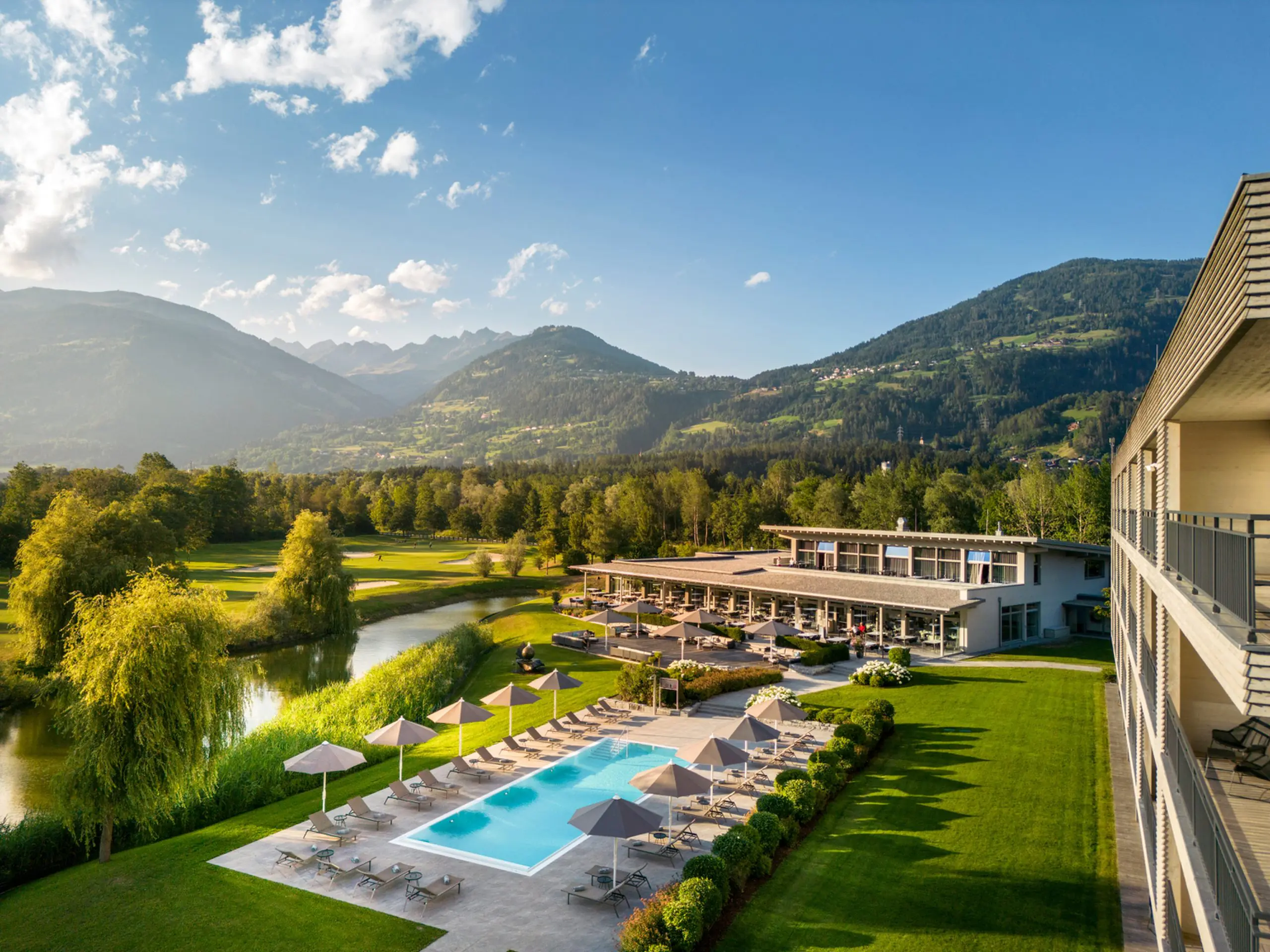 Das Dolomitengolf Resort, Austragungsort der 13. Ski- & Golf-Challenge im April