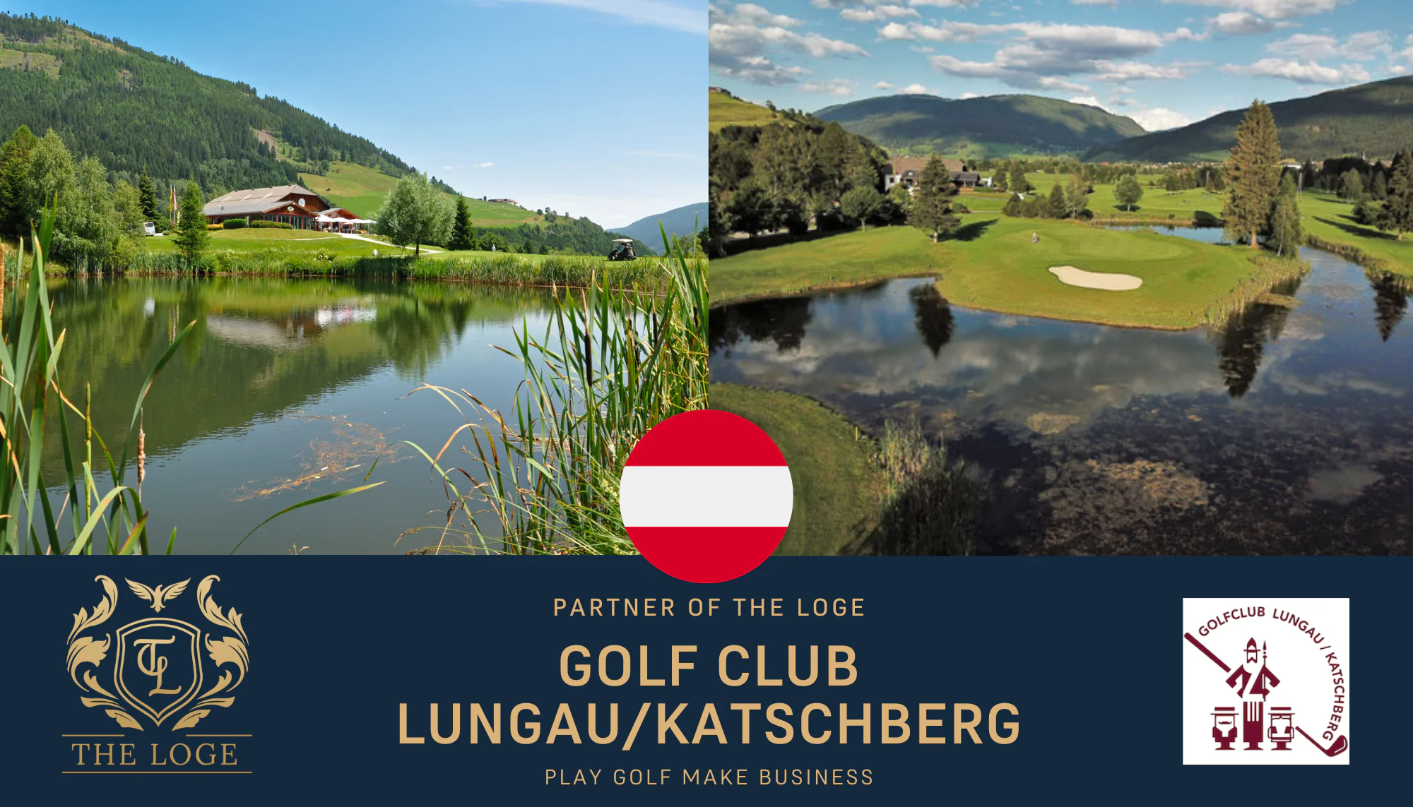 Golfclub Katschberg Lungau, ein Golfplatz mit alpinem Charakter, ist neuer Partnerclub von THE LOGE