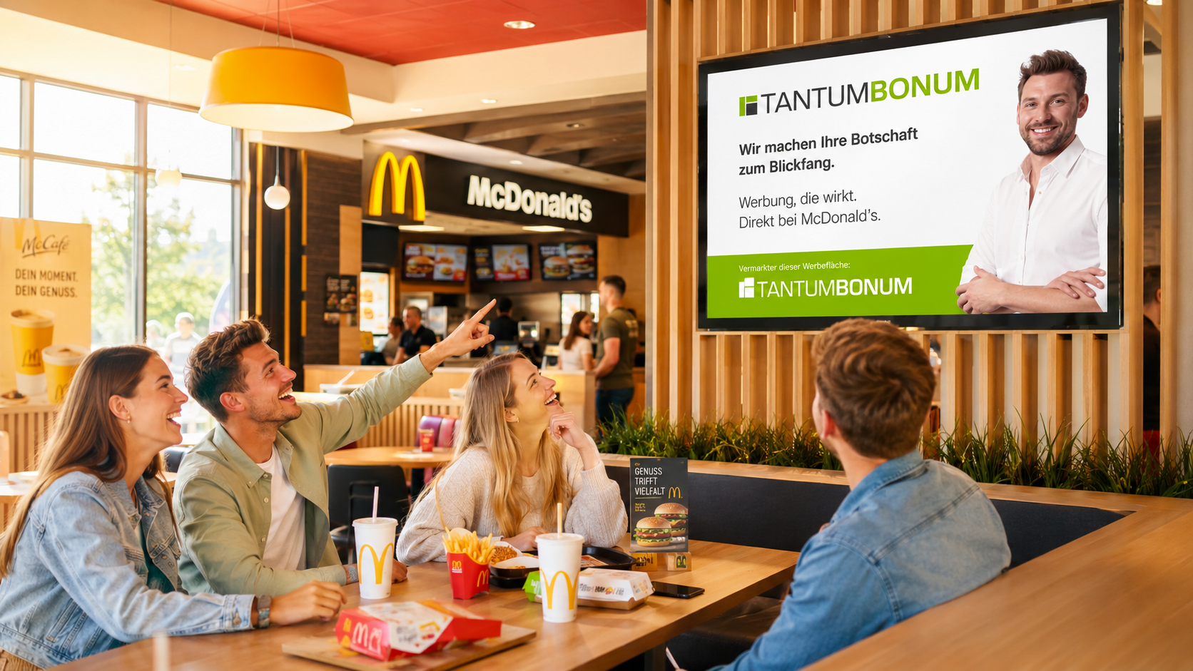 Regionale Werbung bei McDonald’s