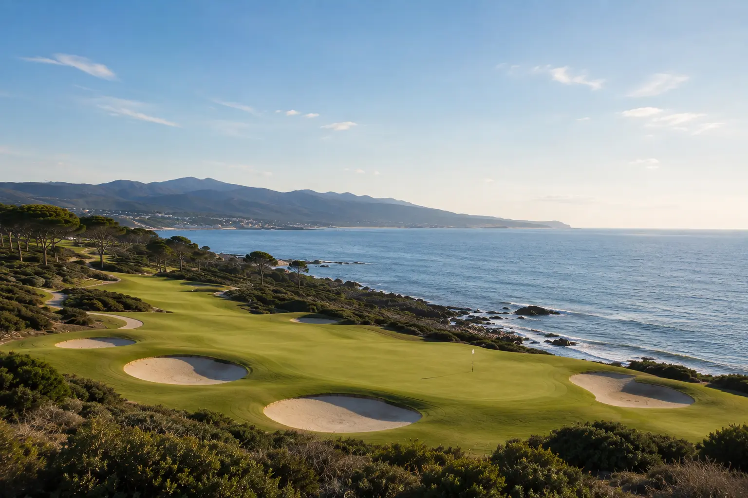 exclusive golf courses