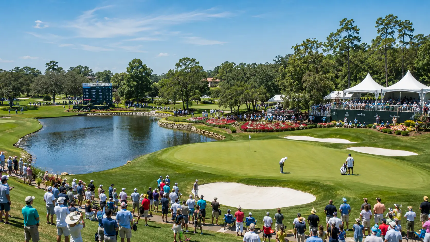 organized golf tournaments