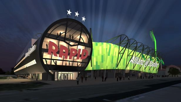 THE LOGE Veranstaltung im Allianz Stadion mit SK Rapid